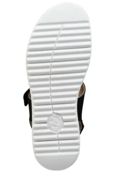 New BADER ELENA EDEN, bequeme Damen-Sandalen, Weite H, mit herausnehmbarem Fußbett SCHWARZ