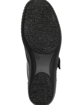 Clearance ELENA EDEN , bequeme Damen-Slipper, WeiteH, mit herausnehmbarem Fußbett SCHWARZ