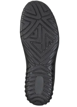 Hot ELENA EDEN , bequeme Damen-Schnürschuhe, Weite H, mit herausnehmbarem Fußbett SCHWARZ