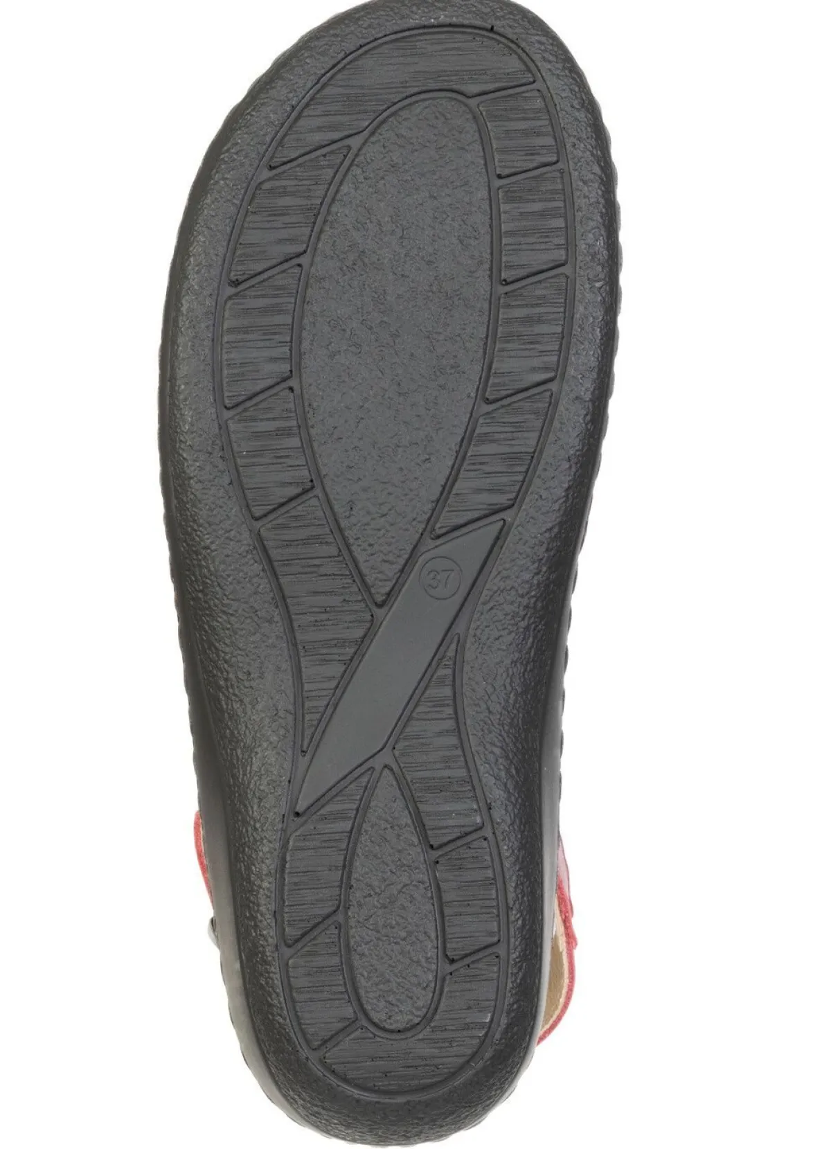Outlet ELENA EDEN , bequeme Damen-Sandalen, Weite H, mit herausnehmbarem Fußbett BORDEAUX