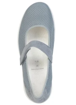 Discount ELENA EDEN , bequeme Damen-Spangenschuhe, Weite H, mit herausnehmbarem Fußbett BLAU
