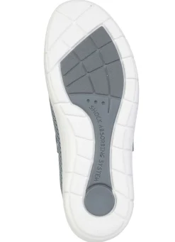 Discount ELENA EDEN , bequeme Damen-Spangenschuhe, Weite H, mit herausnehmbarem Fußbett BLAU