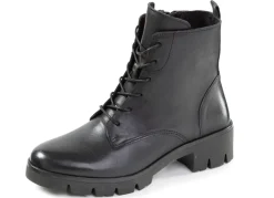 New ELENA EDEN , bequeme Damen-Stiefeletten, Winterschuhe, Weite H, mit herausnehmbarem Fußbett SCHWARZ