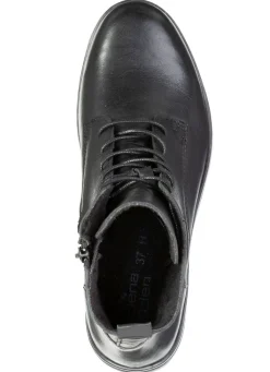 New ELENA EDEN , bequeme Damen-Stiefeletten, Winterschuhe, Weite H, mit herausnehmbarem Fußbett SCHWARZ