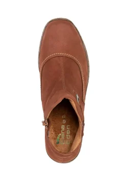 Outlet ELENA EDEN Bootie mit Zierspange COGNAC