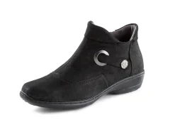 Hot ELENA EDEN Bootie mit Zierspange SCHWARZ