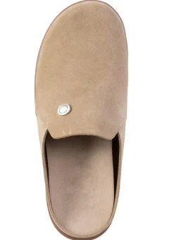 Discount ELENA EDEN Clog aus Veloursleder BEIGE