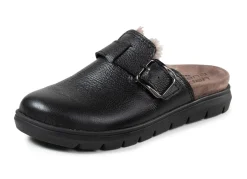 ELENA EDEN Clog mit verstellbarer Spange SCHWARZ