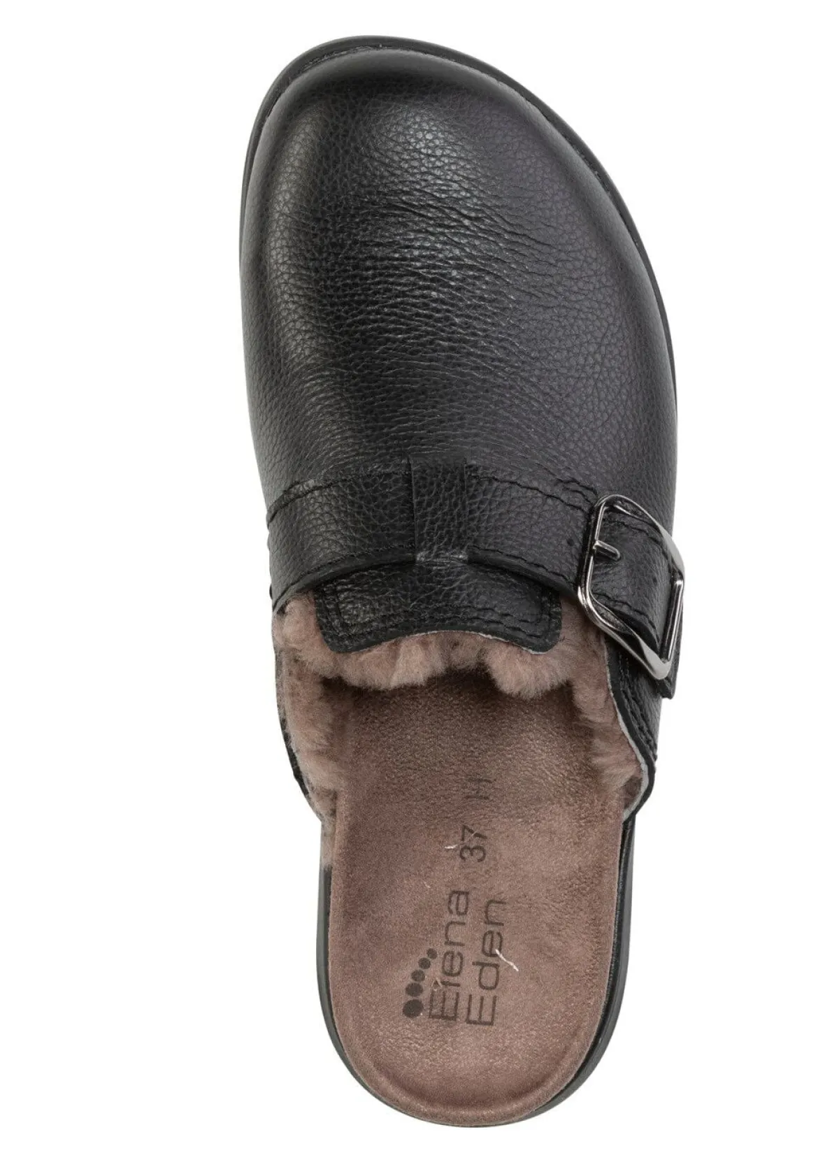 ELENA EDEN Clog mit verstellbarer Spange SCHWARZ