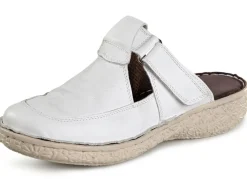 Discount ELENA EDEN Clog mit Zierlochung WEISS