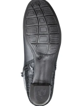 ELENA EDEN , elegante Damen-Stiefeletten, Weite G, mit herausnehmbarem Fußbett SCHWARZ