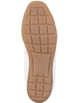Sale ELENA EDEN , elegante Damen-Ballerinas, Weite G, mit herausnehmbarem Fußbett WEISS