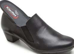 Sale ELENA EDEN , eleganter Damen-Trotteur, Weite G, mit herausnehmbarem Fußbett SCHWARZ