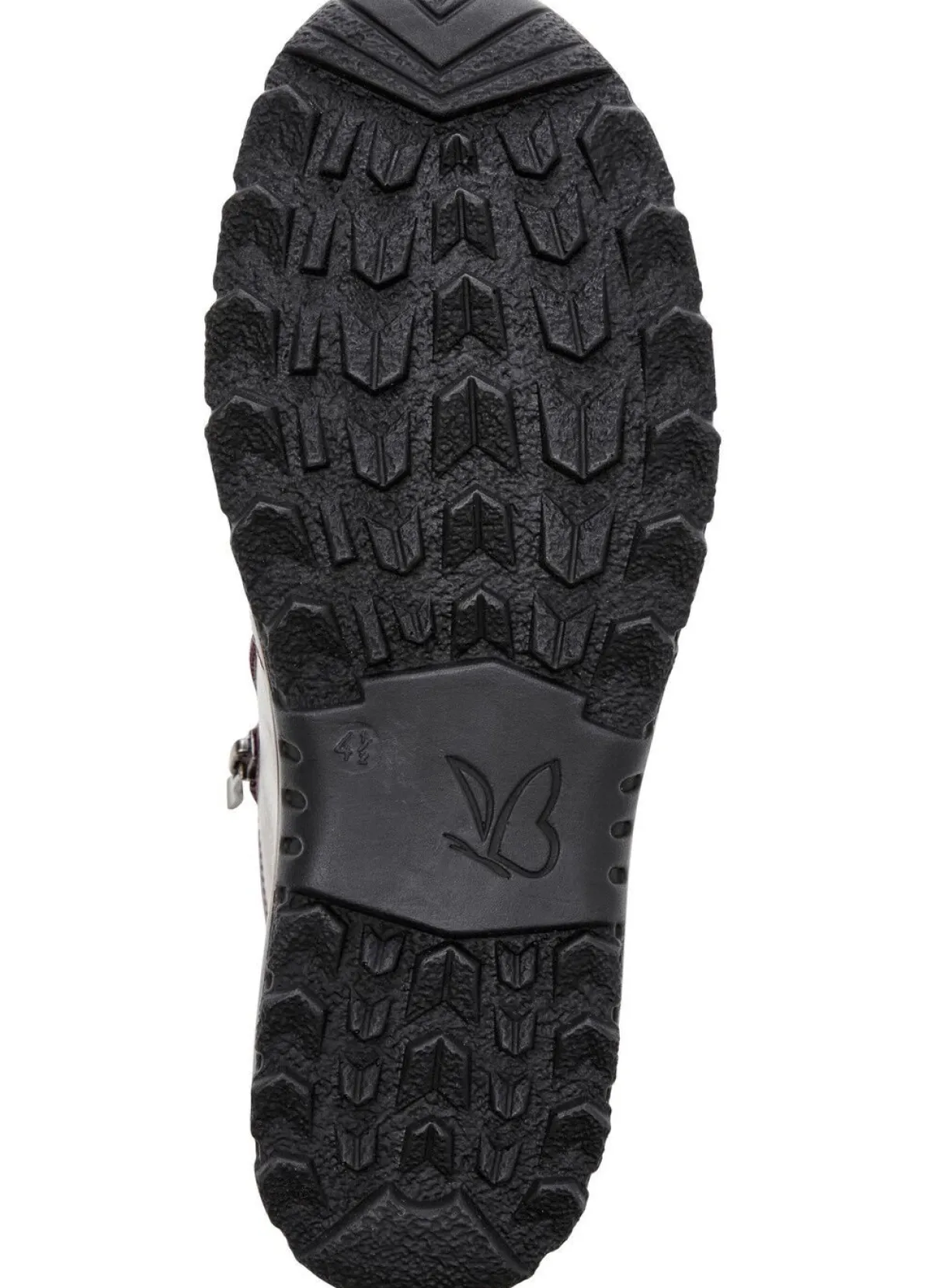 Online ELENA EDEN , gefütterte Damen-Boots, Winterschuhe, Weite H, mit Reißverschluss BORDEAUX