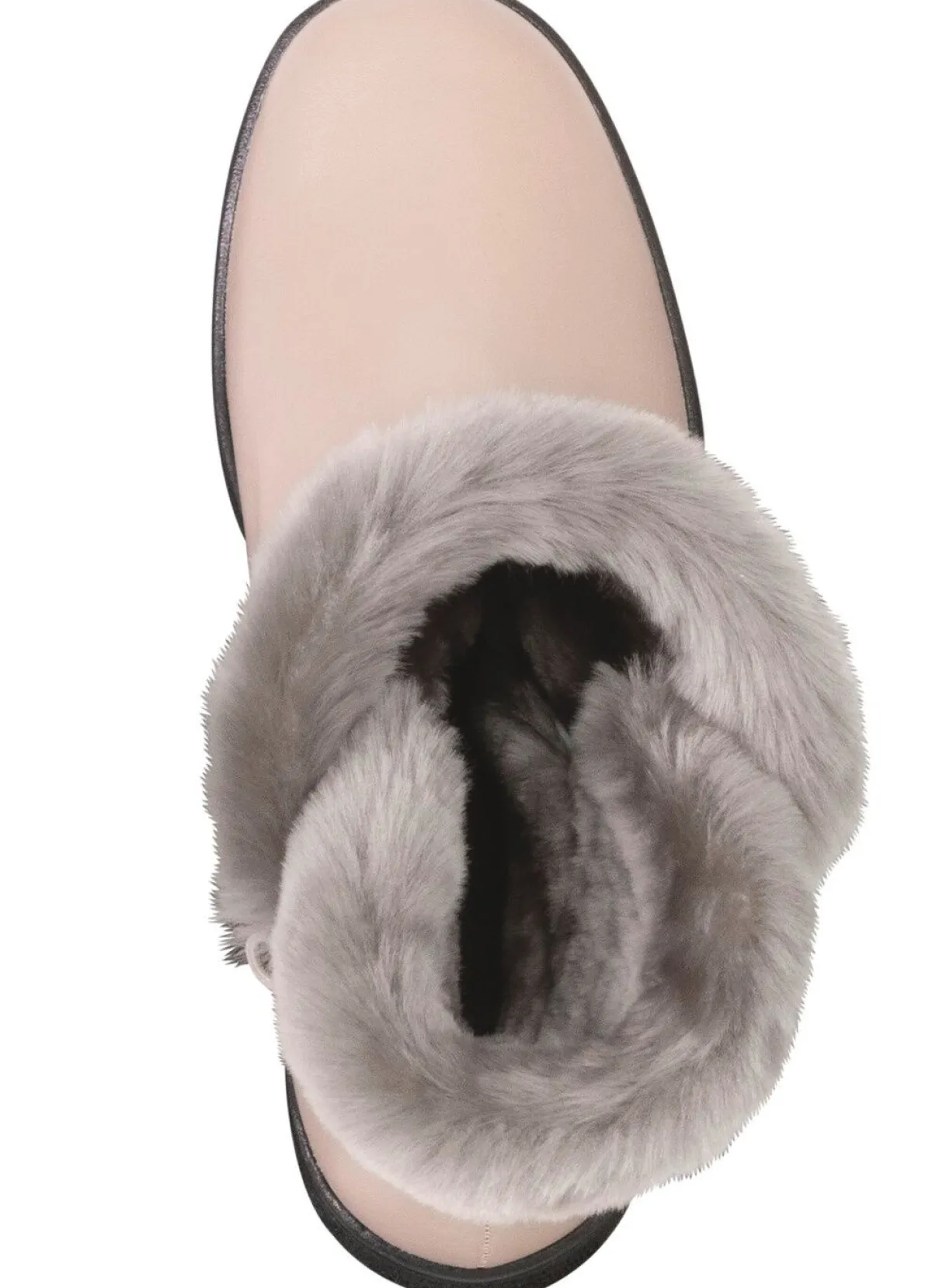 Discount ELENA EDEN , gefütterte Damen-Stiefeletten, Winterschuhe, Weite H, mit Lammfell BEIGE