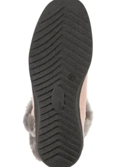 Discount ELENA EDEN , gefütterte Damen-Stiefeletten, Winterschuhe, Weite H, mit Lammfell BEIGE