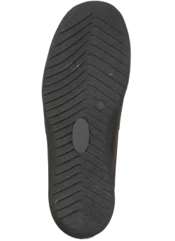 Clearance BADER ELENA EDEN, gefütterte Damen-Stiefeletten, Winterschuhe, Weite H, mit Lammfell MOKKA
