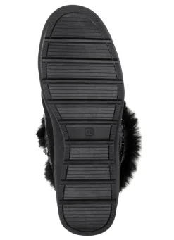 Clearance ELENA EDEN , gefütterte Damen-Boots, Winterschuhe, Weite G, mit herausnehmbarem Fußbett SCHWARZ