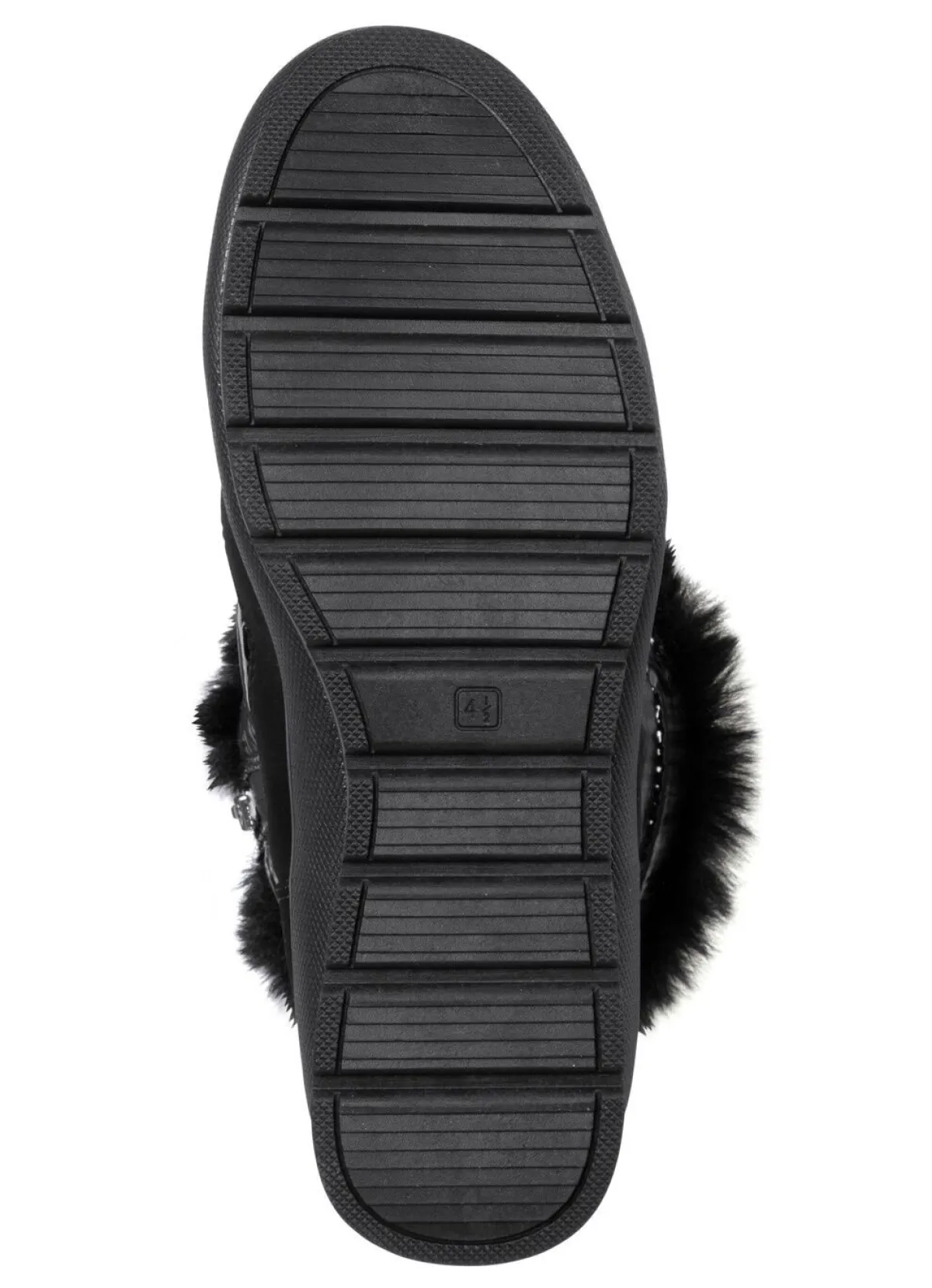 Clearance ELENA EDEN , gefütterte Damen-Boots, Winterschuhe, Weite G, mit herausnehmbarem Fußbett SCHWARZ