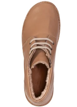 Hot ELENA EDEN , gefütterte Damen-Boots, Weite G, mit herausnehmbarem Fußbett CAMEL