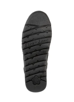 Best ELENA EDEN , gefütterte Damen-Boots, Winterschuhe, Weite H, mit herausnehmbarem Fußbett SCHWARZ