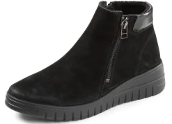 Discount ELENA EDEN , gefütterte Damen-Stiefeletten, Winterschuhe, Weite H, mit herausnehmbarem Fußbett SCHWARZ