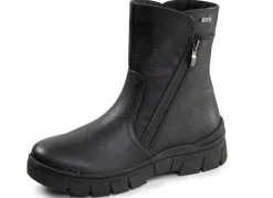 Best ELENA EDEN , gefütterte Damen-Boots, Winterschuhe, Weite G, mit herausnehmbarem Fußbett SCHWARZ