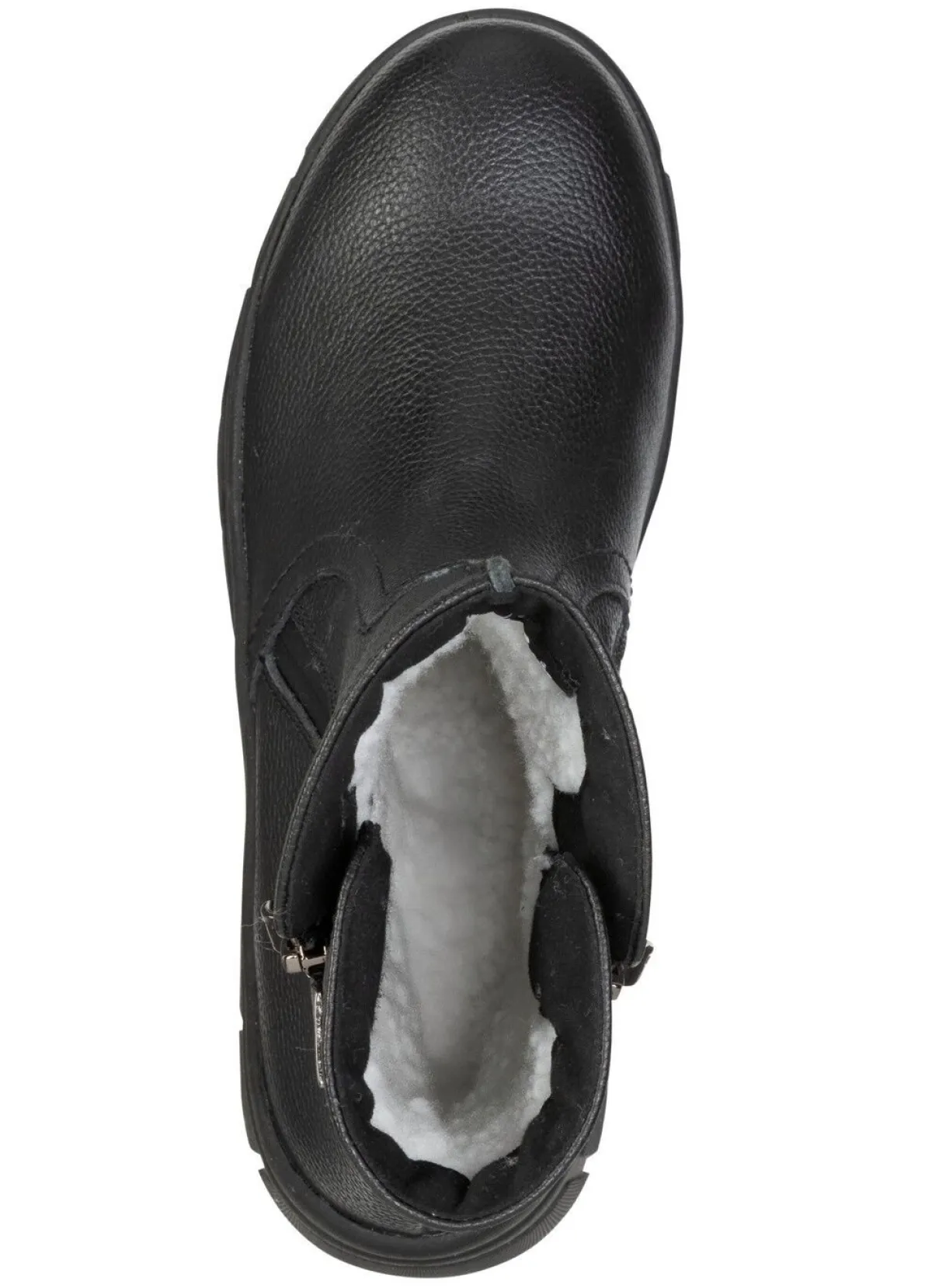 Best ELENA EDEN , gefütterte Damen-Boots, Winterschuhe, Weite G, mit herausnehmbarem Fußbett SCHWARZ