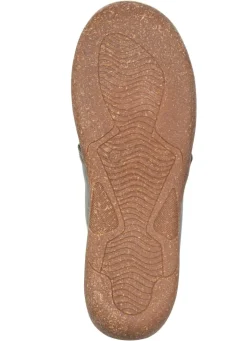 Hot ELENA EDEN , gefütterte Damen-Boots, Weite G, mit herausnehmbarem Fußbett OLIV