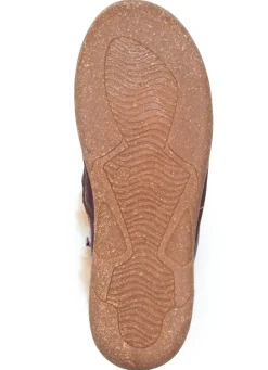 Discount ELENA EDEN , gefütterte Damen-Boots, Winterschuhe, Weite G, mit herausnehmbarem Fußbett BORDEAUX