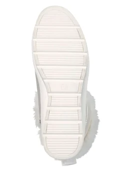 Best ELENA EDEN , gefütterte Damen-Boots, Winterschuhe, Weite G, mit herausnehmbarem Fußbett PERLWEISS-GRAU