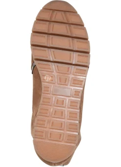 Clearance ELENA EDEN , gefütterte Damen-Boots, Winterschuhe, Weite G, mit herausnehmbarem Fußbett COGNAC