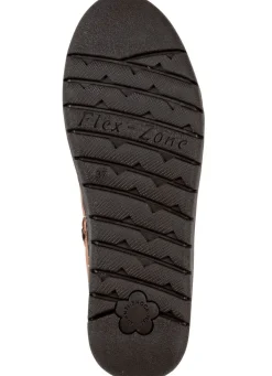 Clearance ELENA EDEN , gefütterte Damen-Boots, Winterschuhe, Weite H, mit herausnehmbarem Fußbett CAMEL