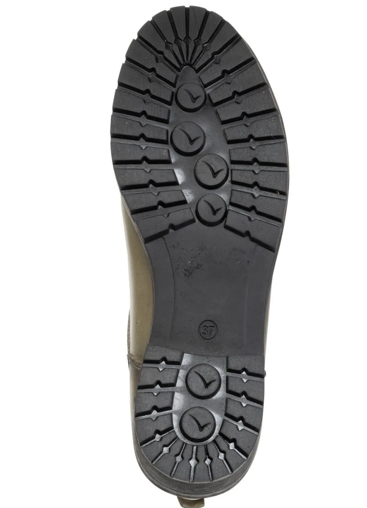 Hot ELENA EDEN , klassische Damen-Stiefeletten, WInterschuhe, mit herausnehmbarem Fußbett KHAKI