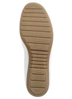 Sale BADER ELENA EDEN, klassische Damen-Ballerinas, Weite G, mit herausnehmbarem Fußbett WEISS