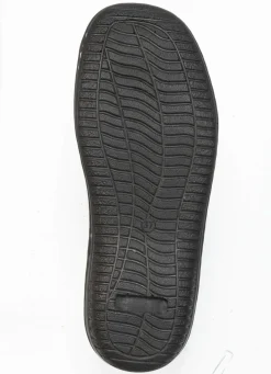 Best ELENA EDEN , klassische Damen-Slipper, Weite G, mit herausnehmbarem Fußbett BURGUND-SCHWARZ