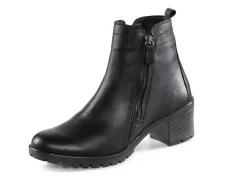 Online ELENA EDEN , klassische Damen-Stiefeletten, Winterschuhe, Weite G, mit herausnehmbarem Fußbett SCHWARZ