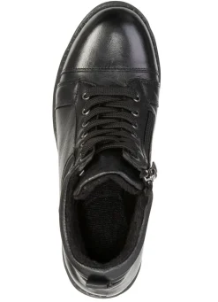 New ELENA EDEN , klassische Damen-Stiefeletten, WInterschuhe, mit herausnehmbarem Fußbett SCHWARZ