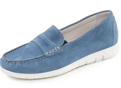 Online ELENA EDEN , klassische Damen-Slipper, Weite H, mit herausnehmbarem Fußbett JEANS