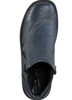 Best ELENA EDEN , klassische Damen-Boots, mit herausnehmbarem Fußbett DUNKELBLAU
