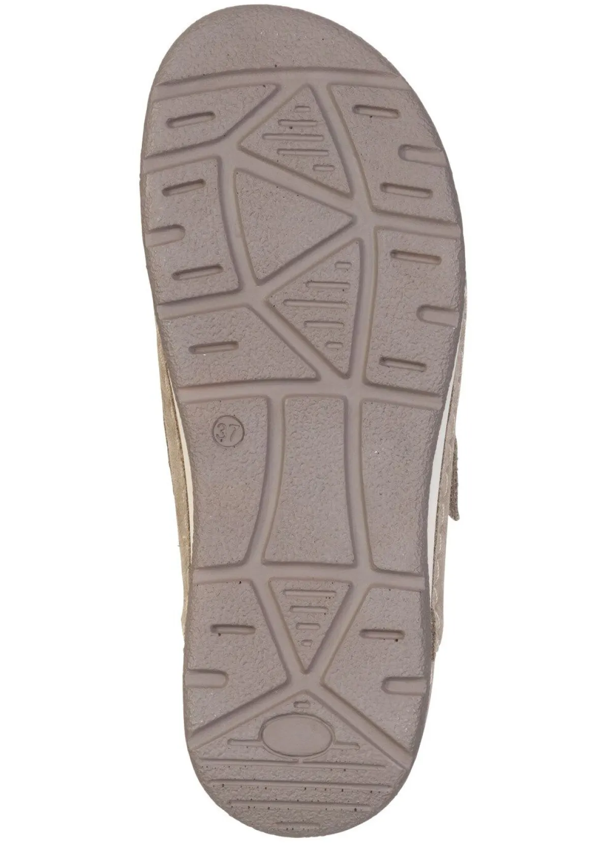 Best ELENA EDEN , klassische Damen-Clogs, Weite H, mit herausnehmbarem Fußbett TAUPE