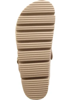 Discount ELENA EDEN , klassische Damen-Clogs, Weite H, mit Klettspange BEIGE