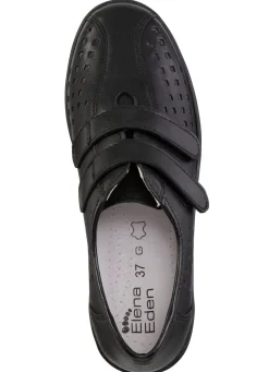 Best ELENA EDEN Klettschuh mit luftiger Perforation SCHWARZ