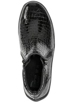 Clearance ELENA EDEN , komfortable Damen-Stiefeletten, Weite H, mit herausnehmbarem Fußbett SCHWARZ