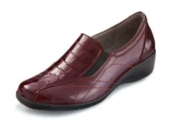 Outlet ELENA EDEN , komfortable Damen-Slipper, mit herausnehmbarem Fußbett BORDEAUX