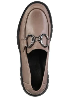 Online ELENA EDEN Loafer mit Metallschmuck TAUPE