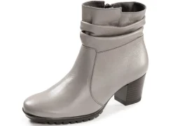 Sale BADER ELENA EDEN, modische Damen-Stiefeletten, Weite G, mit herausnehmbarem Fußbett HELLGRAU