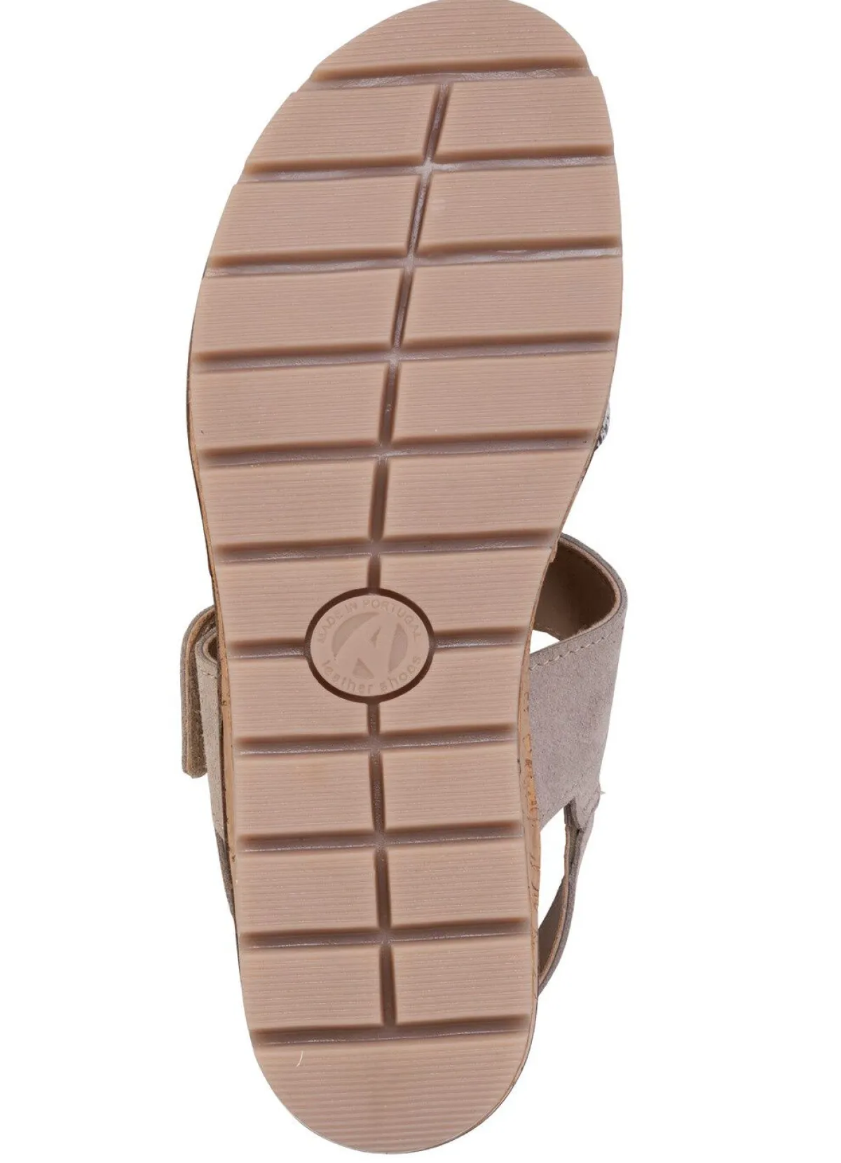 ELENA EDEN , modische Damen-Sandalen, Weite H, mit herausnehmbarem Fußbett SAND-BEIGE