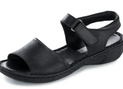 Online BADER ELENA EDEN, modische Damen-Sandalen, Weite G, mit Klettverschluss SCHWARZ