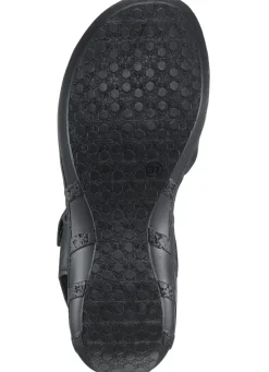 Online BADER ELENA EDEN, modische Damen-Sandalen, Weite G, mit Klettverschluss SCHWARZ